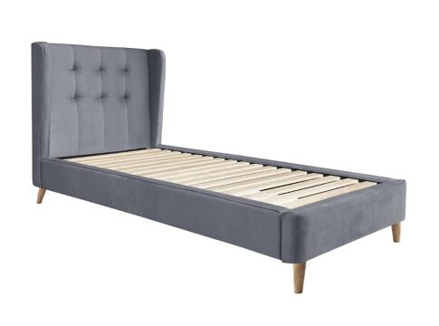 Кровать HALMAR ESTELLA серый, 90/200