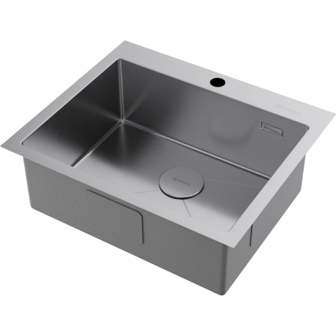 Кухонная мойка из нержавейки Omoikiri Akisame 59-IN нержавеющая сталь