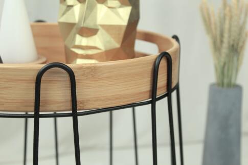 Стол журнальный Sheffilton SHT-CT26 артикул Сж-118 прозрачный лак/черный муар