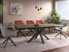 Стул SIGNAL AZALIA Velvet Bluvel 4215 корица/черный