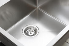 Кухонная мойка из нержавейки BLANTEK LS-5848SN Snake texture