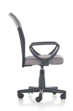 Кресло компьютерное HALMAR TIMMY серый/черный