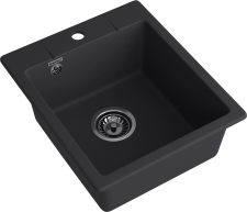 Кухонная мойка GRANFEST URBAN UR-242 черный