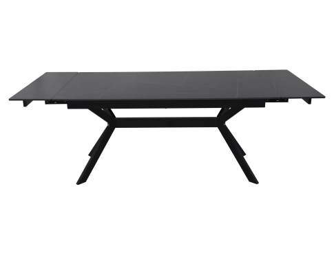 Стол обеденный SIGNAL IMPERIA черный/черный 160-220/90
