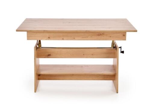 Стол-трансформер HALMAR ERIKA дуб артизан 120-160/70