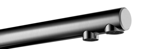 Смеситель для кухни Omoikiri Hotaru WH нержавеющая сталь/белый