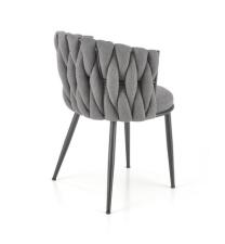 Стул HALMAR K516 серый/черный