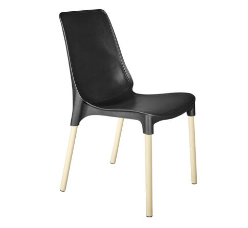 Стул Sheffilton SHT-S75 черный/ваниль Стул Sheffilton SHT-S75 черный/ваниль