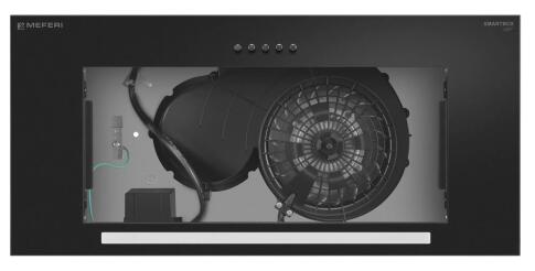 Вытяжка кухонная MEFERI SMARTBOX60BK LIGHT