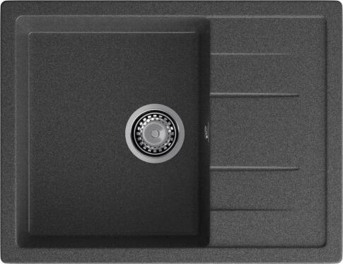 Кухонная мойка GRANFEST QUADRO Q-650L графит