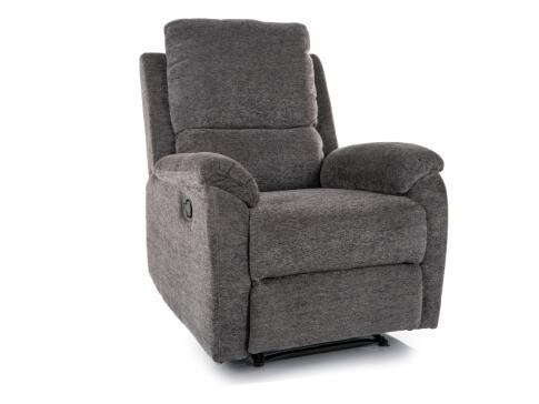 Кресло SIGNAL SPENCER 1 Raven 15 раскладное, серый