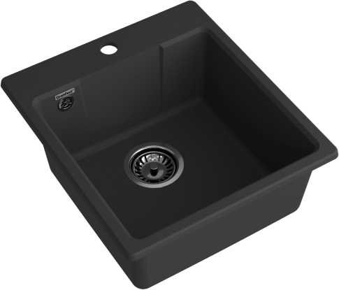 Кухонная мойка GRANFEST URBAN UR-644 черный
