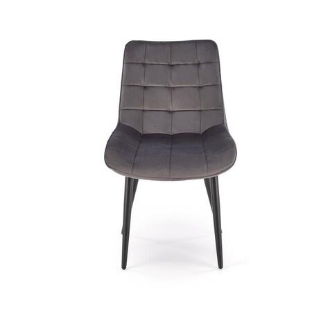 Стул HALMAR K580 серый/черный