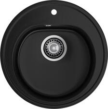 Кухонная мойка GRANFEST RONDO R-510 черный