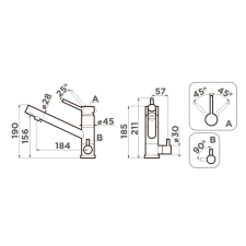 Смеситель для кухни Omoikiri Tonami SA бежевый