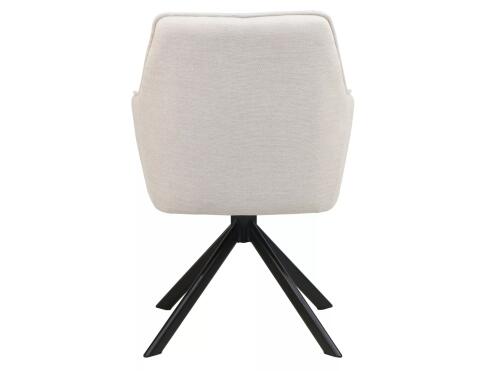 Стул SIGNAL NOTTI Brego 22 светло-бежевый/черный, поворотный