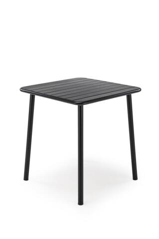 Стол обеденный HALMAR BOSCO KW черный, 70/70/76