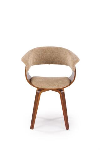 Стул HALMAR K545 бежевый/орех