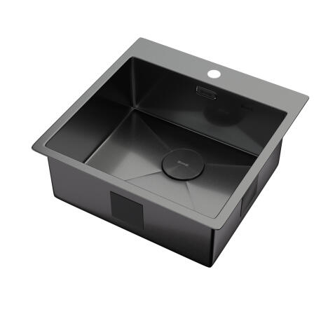 Мойка ZORG ZEROX 51 IF PVD GUNBLACK