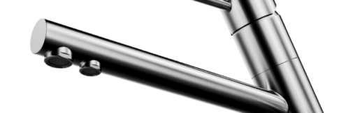 Смеситель для кухни Omoikiri Tonami BN нержавеющая сталь