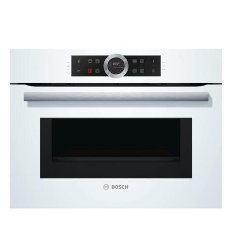 Духовой шкаф BOSCH компактный с СВЧ CMG633BW1
