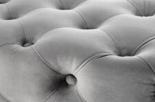 Скамья HALMAR ATHENA серый/золотой