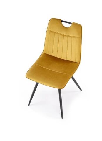 Стул HALMAR K521 горчичный