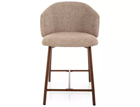 Стул барный SIGNAL OSAKA H-2 t.253 бежевый/орех