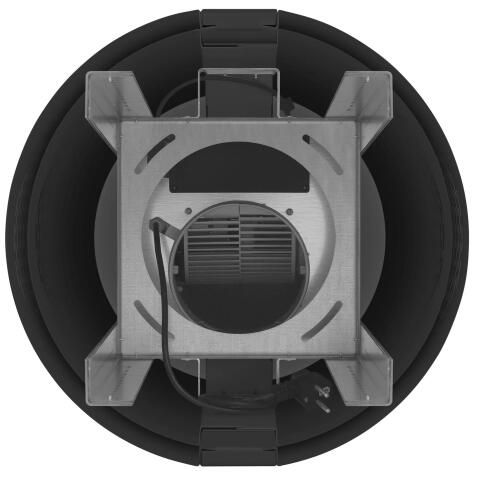 Вытяжка кухонная MEFERI TUBE40BK ISLA COMFORT PLUS