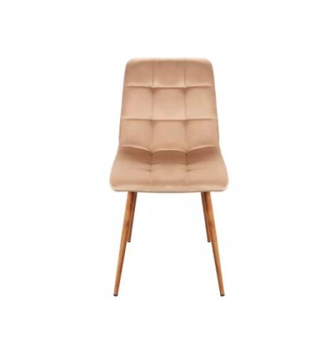 Стул SIGNAL MILA D Velvet Bluvel 28 бежевый/дуб