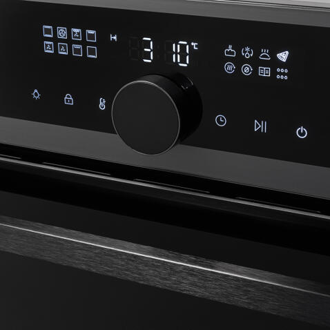 Духовой шкаф электрический ZORG TECHNOLOGY MUN616 black+gray