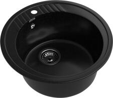 Кухонная мойка GRANFEST RONDO R-520 черный