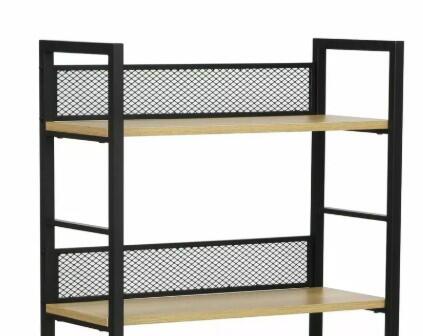 Стеллаж SIGNAL RAW R4 дуб/черный