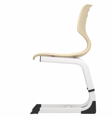 Стул Sheffilton SHT-S-TN22/5-7 бежевый/белый муар