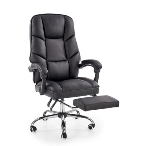 Кресло компьютерное HALMAR ALVIN черный/хром