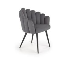 Стул HALMAR K410 серый/черный