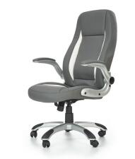 Кресло компьютерное HALMAR SATURN серый/серебристый