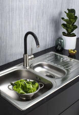 Смеситель для кухни Omoikiri Shinagawa-BN-BL черный