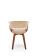 Стул HALMAR K545 бежевый/орех
