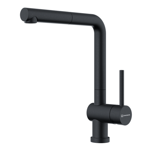 Смеситель для кухни Omoikiri Akashi-S-BL черный