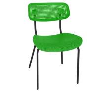 Стул Sheffilton SHT-S85М  зеленый ral6018/черный