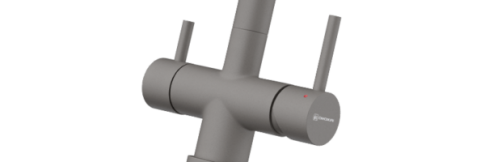 Смеситель для кухни Omoikiri Takamatsu S GR leningrad grey