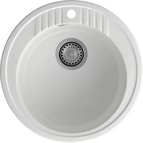 Кухонная мойка GRANFEST RONDO R-520 иней