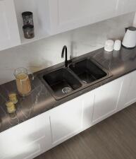 Кухонная мойка GRANFEST STANDART S-780K черный