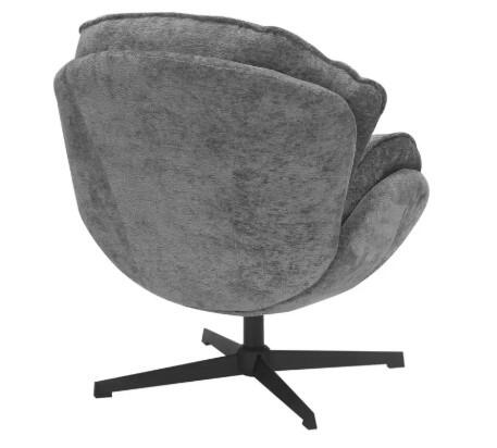 Кресло SIGNAL BETTY серый/черный