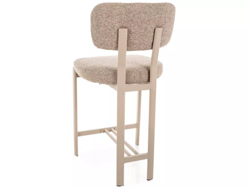 Стул барный SIGNAL MISAKI H-2 t.253 бежевый/кашемир