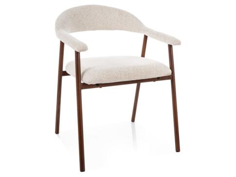 Стул SIGNAL LAGOS D Raven 22 бежевый/орех