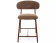 Стул барный SIGNAL ELTON H-2 Noelle 45 капучино/орех