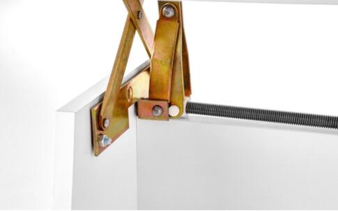 Стол-трансформер HALMAR ERIKA белый 120-160/70