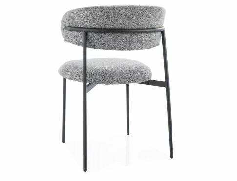 Стул SIGNAL ELTON серый/черный